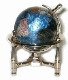 Marine blue globe