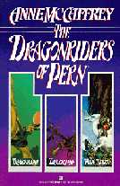 Dragonriders of Pern Trilogy - collection of Dragonflight-Dragonquest-The White Dragon by Anne McCaffrey